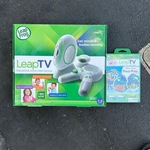 NWT LEAP FROG leap tv educational, active video gaming system.
